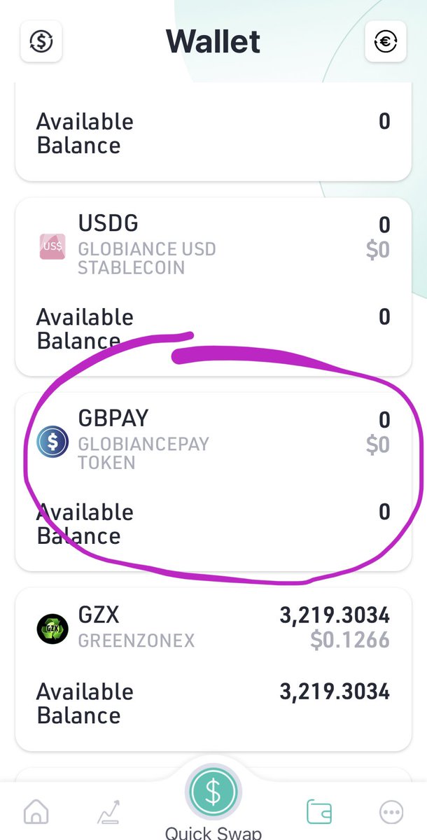 SeanoftheWeb3's tweet photo. Anyone seen this before? $GBPAY ?? Found it in the wallet …  

#Globiance #Bank #CEX #DEX #NFT #DeFi #Cards #ISO20022 #XDC $XDC #WeAreXDC #Metaverse $GBEX $XRP $XLM $ADA $QNT $ALGO $MIOTA $ETH 

#WeAreXDC #BUILDitONXDC #MIGRATEtoXDC 
#LISTonXDC https://t.co/zoYNdee55a