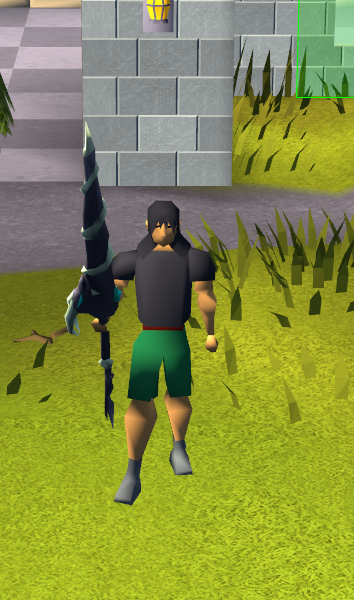 Latchyyyy's tweet photo. Dragon hunter lance on the HC. 199 kc Zammy spear! #HCIM #OSRS https://t.co/zOTc1vLbim