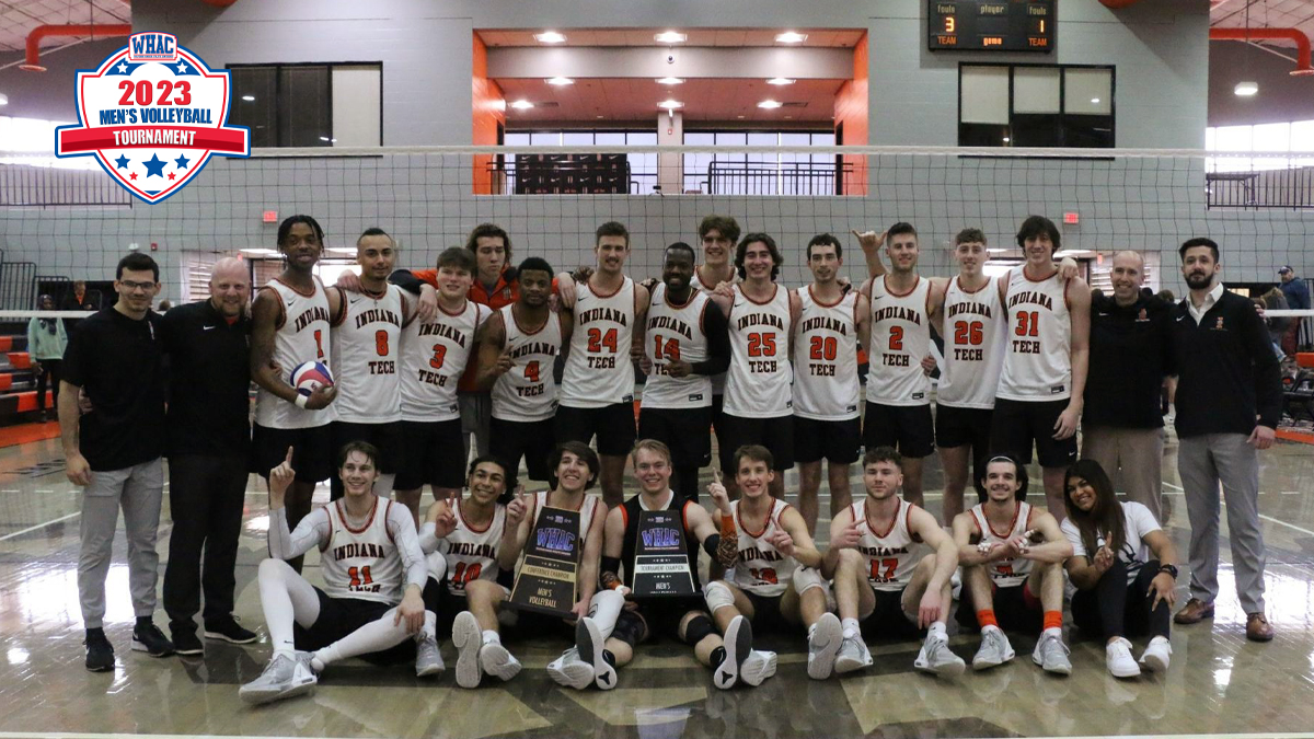 WHACAthletics's tweet photo. Indiana Tech wins Men's Volleyball Tournament
https://t.co/aXJG0sgCvb https://t.co/0YHqjnFkpm