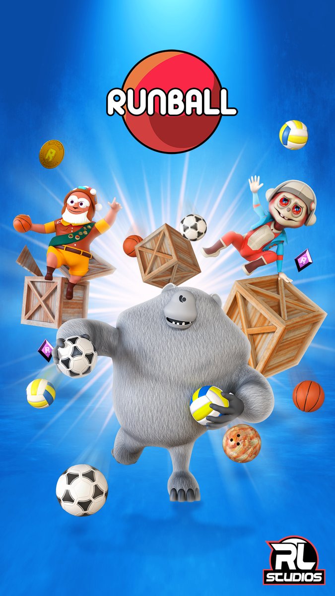 RLStudios_ES's tweet photo. Estamos ultimando detalles para el lanzamiento de #RunBall ¿Estáis con ganas? ¡Nosotros si!
Mientras, os dejamos con este fondo tan bonito para quien quiera descargarlo.
#RLStudios https://t.co/l7vSMRJ1Cp