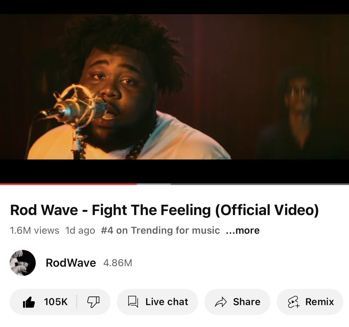 rodwave's tweet photo. Out Now 🤺💔 https://t.co/5ePwywpJZ2