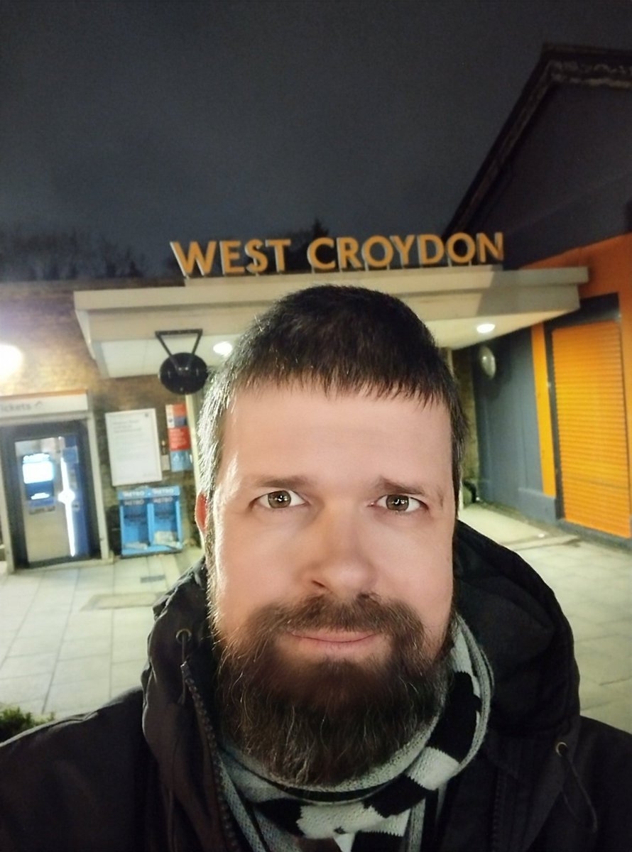 Last week I was at East Croydon getting a train to Butlins, this week I've been in West Croydon for a feature film! While here, one of the crew said I have the ideal look to play an MMA referee. Not sure if anyone's looking to cast one of those at the moment, but if anyone is...