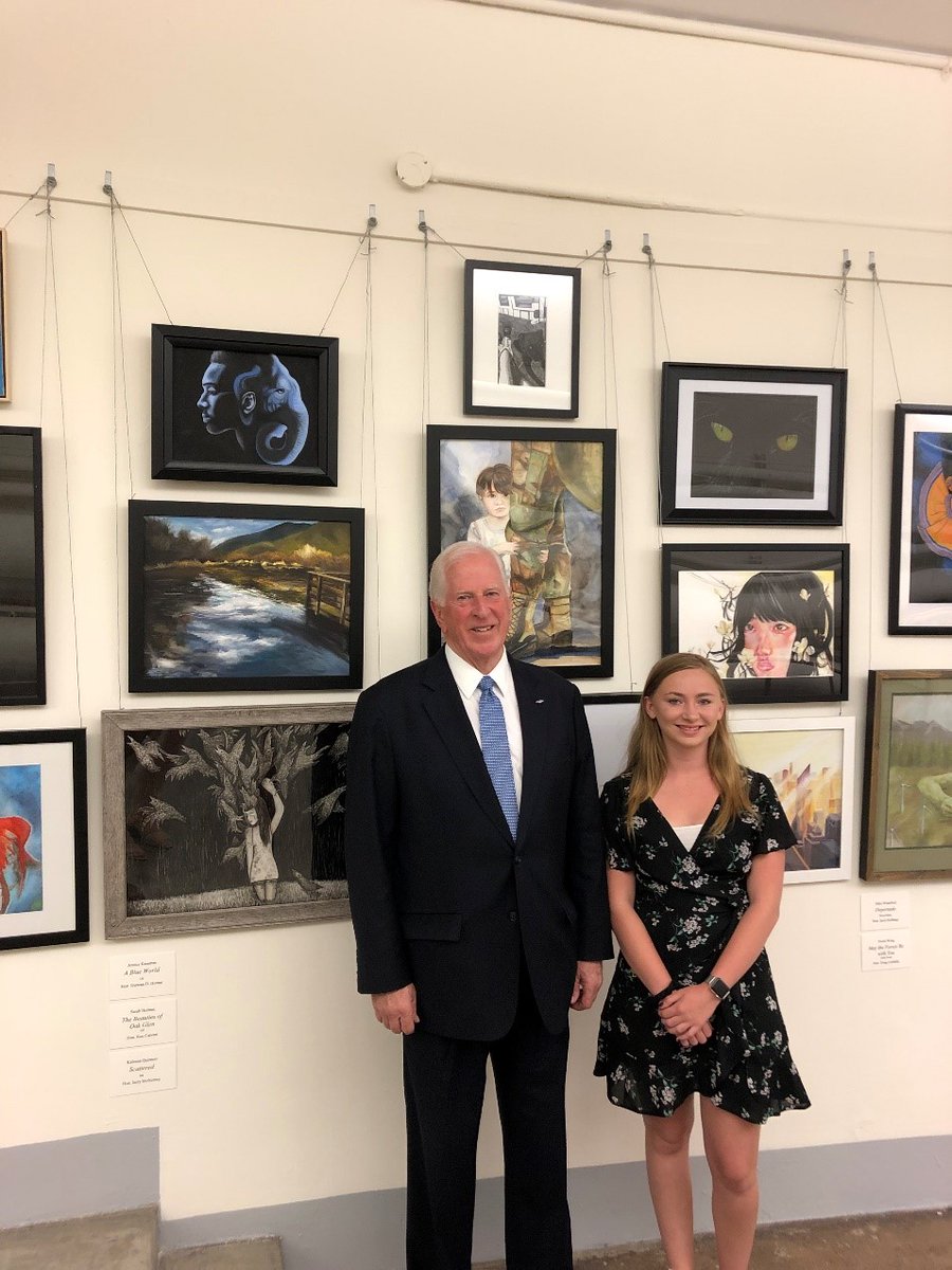 The Congressional Art Competition is open for high schoolers from CA04. This is a tremendous opportunity for students to show their skills &amp; represent our community.

Nalani Marlowe was the winner from our district in 2019. Nalani was from Kelseyville High School in Lake County.