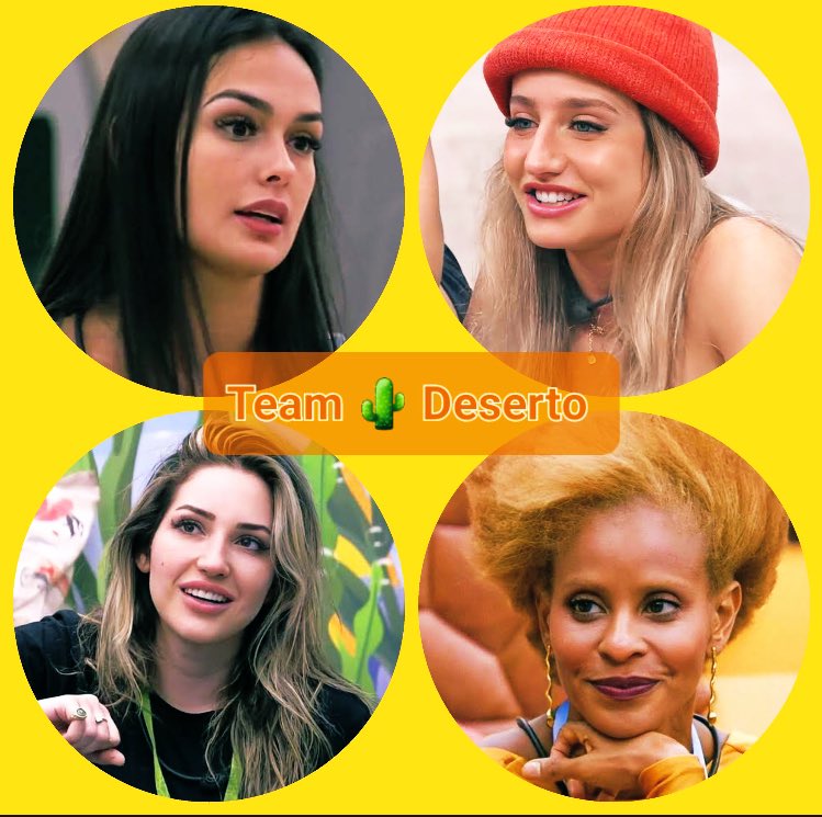 QUEM FOR #TEAMDESERTO VEM DE RT E FV VOU SEGUIR TODOS 🍬
#BBB23