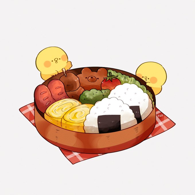 「お弁当 卵焼き」のTwitter画像/イラスト(新着)