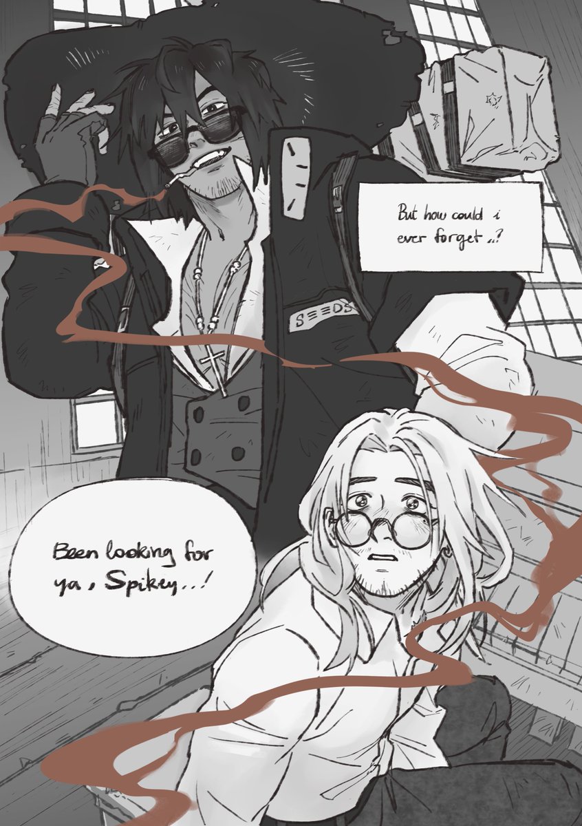 raepliica's tweet photo. tristamp post-july incident. vashwood meet again!!
#trigun #TRIGUNSTAMPEDE #vashwoodweek https://t.co/C7URc0T2eU