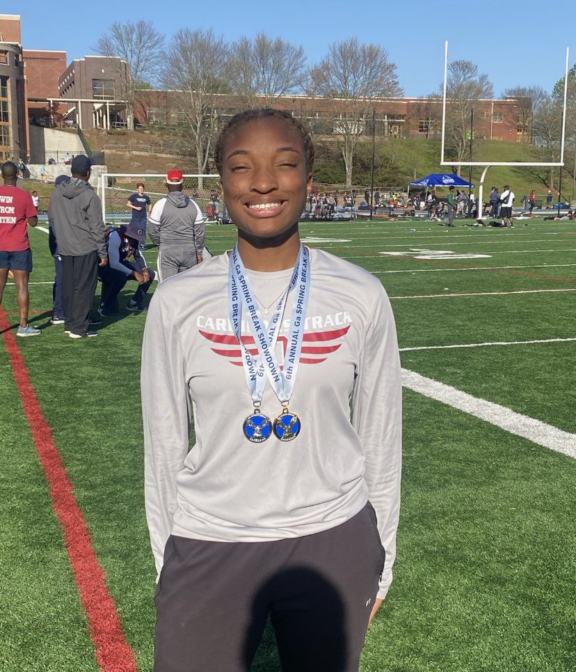osbcardinals's tweet photo. Congrats @tharealzojo! 1st in discus &amp; 2nd in shot at @MariettaGAhs Spring break Showdown! #Grit 
@OsbornePrincip1 @rlosbornehs @CCSD_AD @cobb_sports @ps_nation_ @CobbFballFri @coachironside https://t.co/EXGpeksDOL