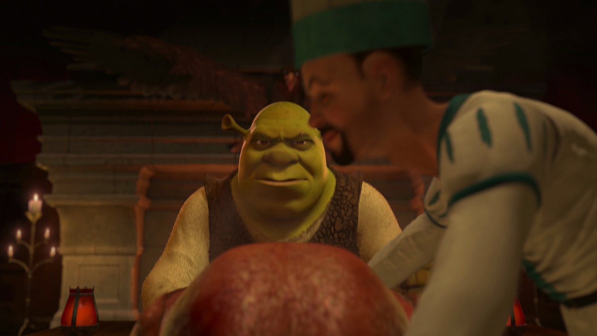 shrekframe's tweet photo. Shrek 2 (2004)

Frame 24949 of 132906 https://t.co/6iG7RSL0B8