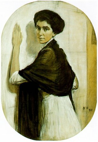 Sofia Vladimirovna, born Glebova #valentinserov #impressionism wikiart.org/en/valentin-se…