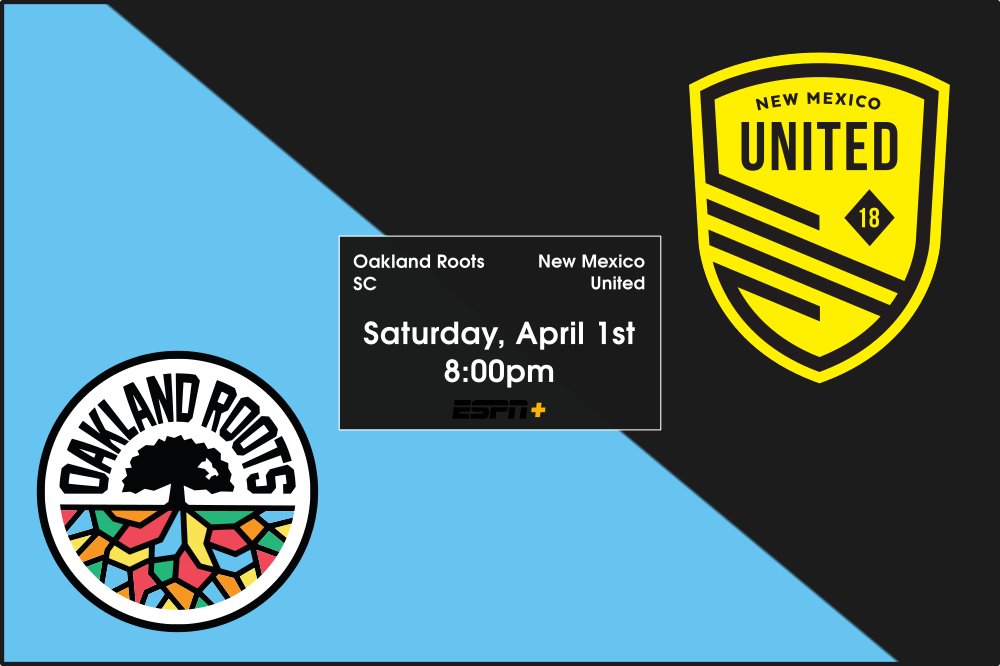 Join in the pre-match thread for the New Mexico United @ Oakland Roots match on Reddit and discuss your predictions. Then join us for the live match thread!   reddit.com/r/NewMexicoUni…

#OAKvNM #NewMexicoUnited