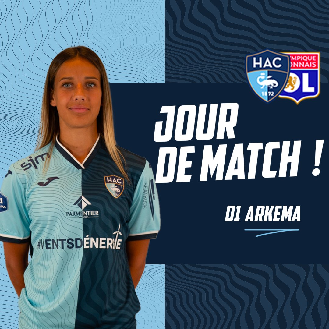 𝗠𝗔𝗧𝗖𝗛𝗗𝗔𝗬 👊 ⚔️ @OLfeminin ⚽️ @StadeOceane ⌚️ 12H45 📅 2 avril 2023 🎟️ bit.ly/40PeiGA