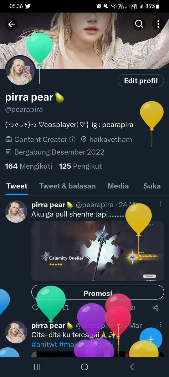 Ada balon nya🎈