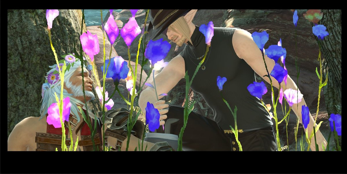 AncalagxnMalqir's tweet photo. #FFXIV #ffxivsnaps #Gposers #Bozja #Sartauvoir #Baschvangabranth #ffxivBasch #SartauBasch #anamnesis #Ktisisposes
Part 2(ish?) of the Spring concept but with Sartauvoir and Basch. Or aka Basch spending time with his husband. https://t.co/LWSPIVtsvB