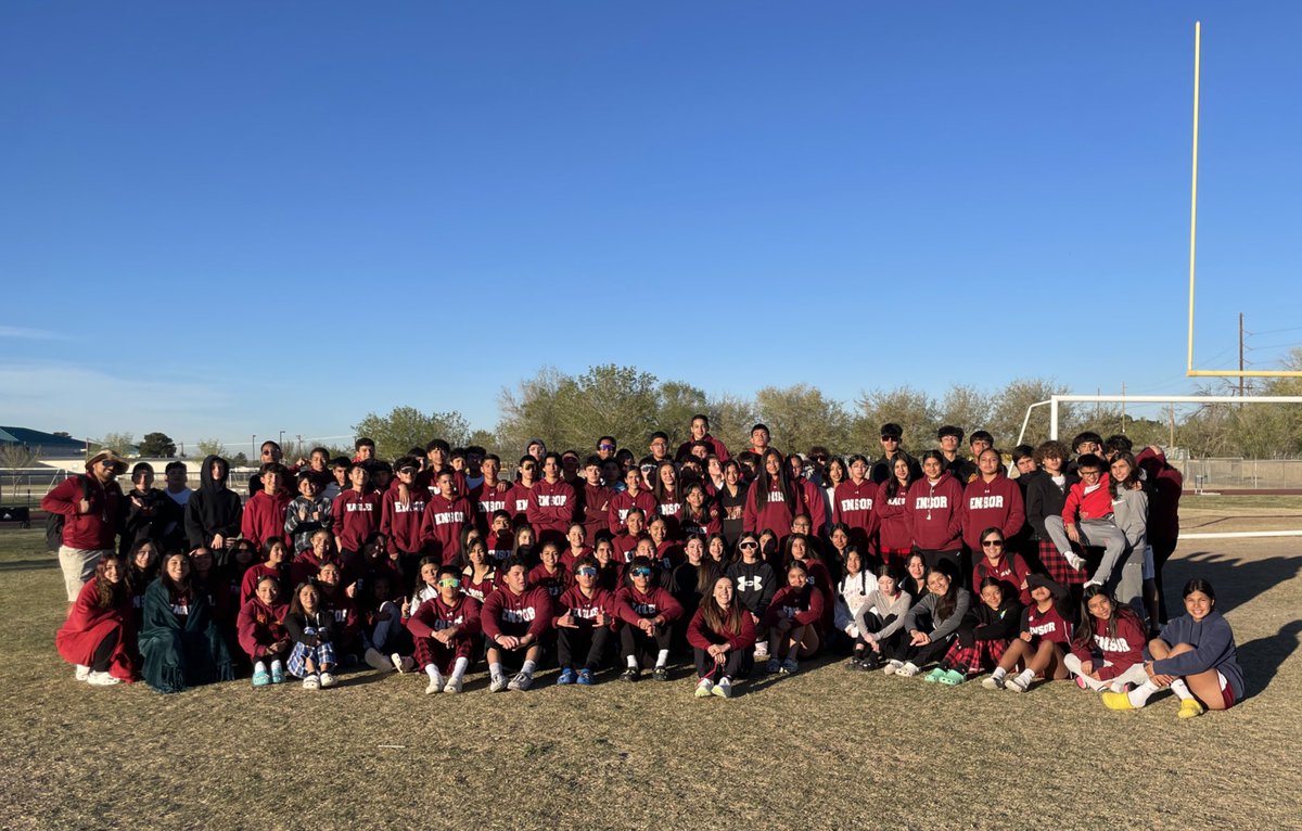 I’m proud of each and every one of these kids. We left it all on the Track &amp; Field today! #WeAreEnsor