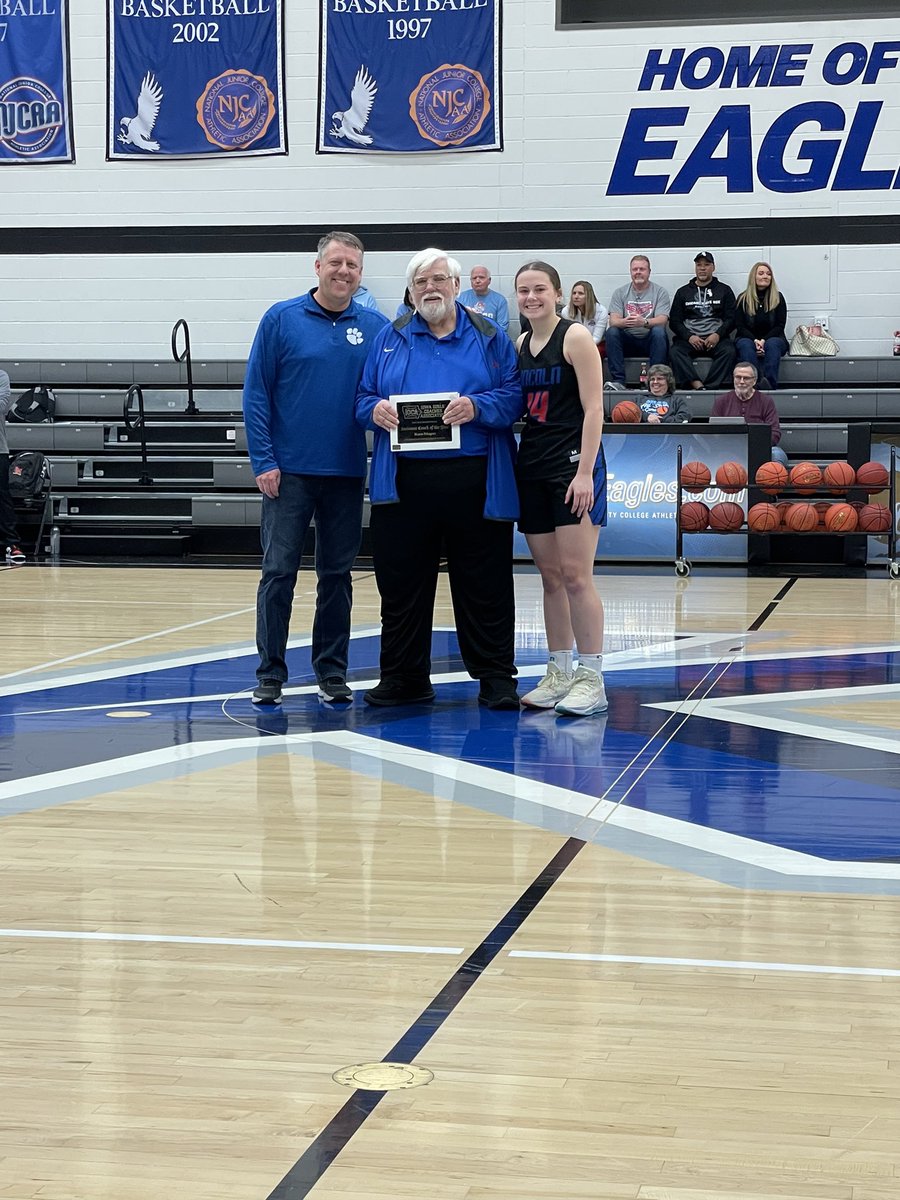 CoachSchaa's tweet photo. Today, Russ got his Assistant Coach of the Year Award, and Emily played in the game. It is an honor to be in Cedar Rapids today for the both of them! #proudcoach https://t.co/ZBFWEHDsE9