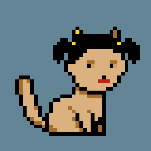 punkcatsbot's tweet photo. PunkCat #9546, 2021 https://t.co/z8uZepF6w4 https://t.co/CXvcCmOlsm