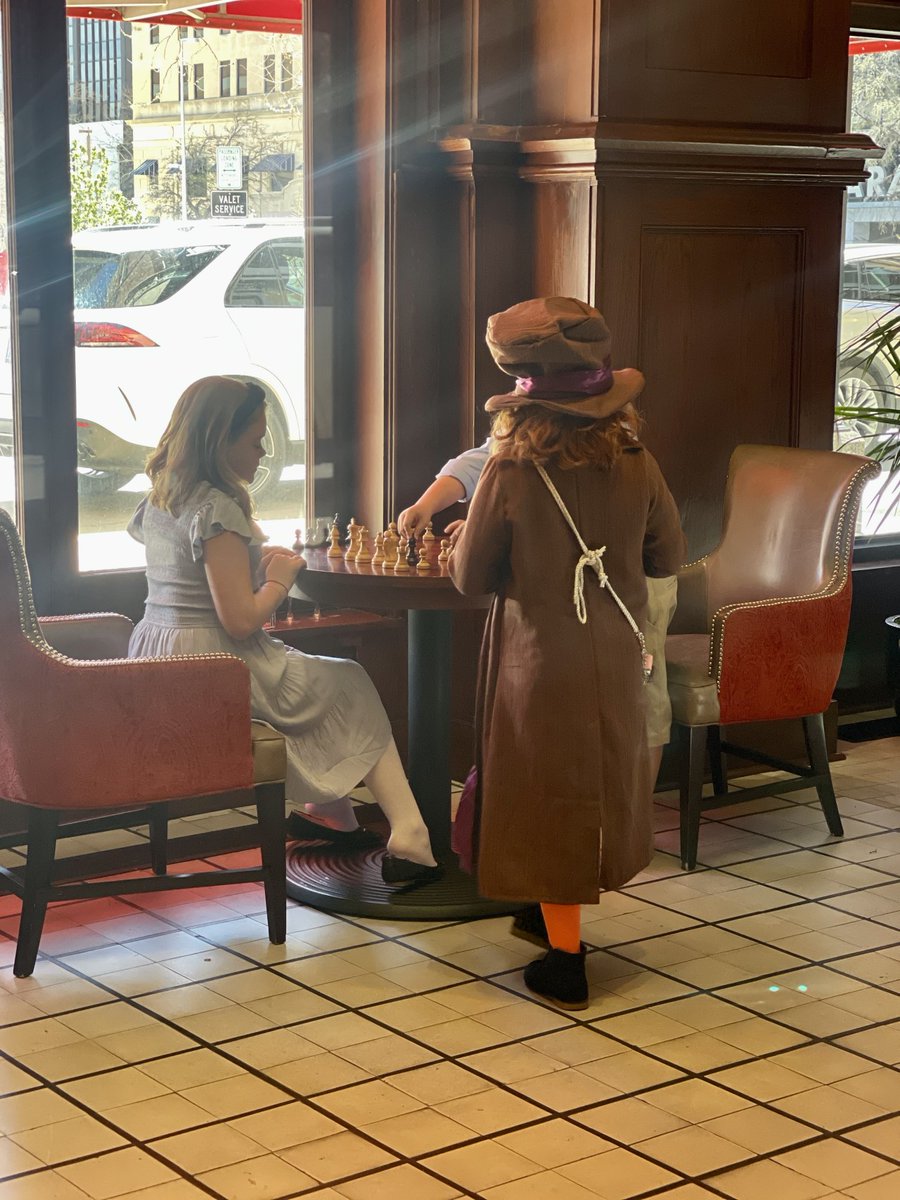 The mad hatter made an appearance at our Alice in Wonderland themed high tea!