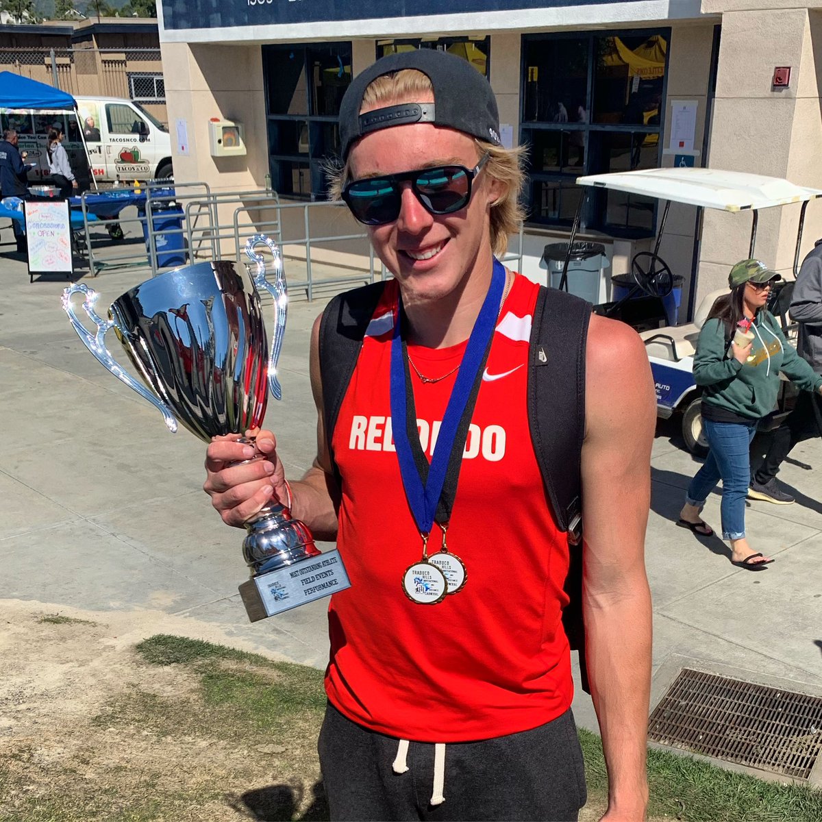 redondotrackster (@bobleetch) on Twitter photo Dylan Curtis wins the Field Event Athlete of the Meet at the historic Trabuco Hills Invitational with his state leading win in the pole vault of 16’1”. He also placed third in the long jump! Go Seahawks! <a href="/PrepCalTrack/">Rich Gonzalez</a> Dylan Curtis wins the Field Event Athlete of the Meet at the historic Trabuco Hills Invitational with his state leading win in the pole vault of 16’1”. He also placed third in the long jump! Go Seahawks! <a href="/PrepCalTrack/">Rich Gonzalez</a>