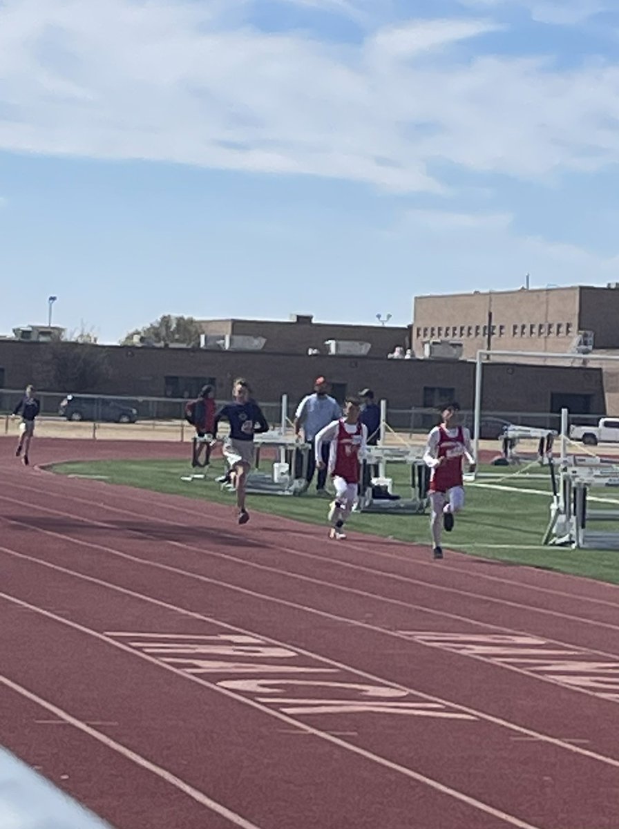 CoachSmiley42's tweet photo. And just like that JH track is over! Luke finished 6th in the 2400, and 7th in the 1600. Proud of how he competed, he was really kicking it in to pass the final two in the mile. #NextSeasonUp https://t.co/jJtl7nvmn6