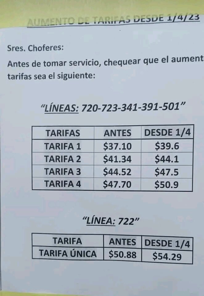 NiatoLeproso's tweet photo. Las tarifas de #MOTSA
@CiudadDeBondis https://t.co/i1wJqKUtSM