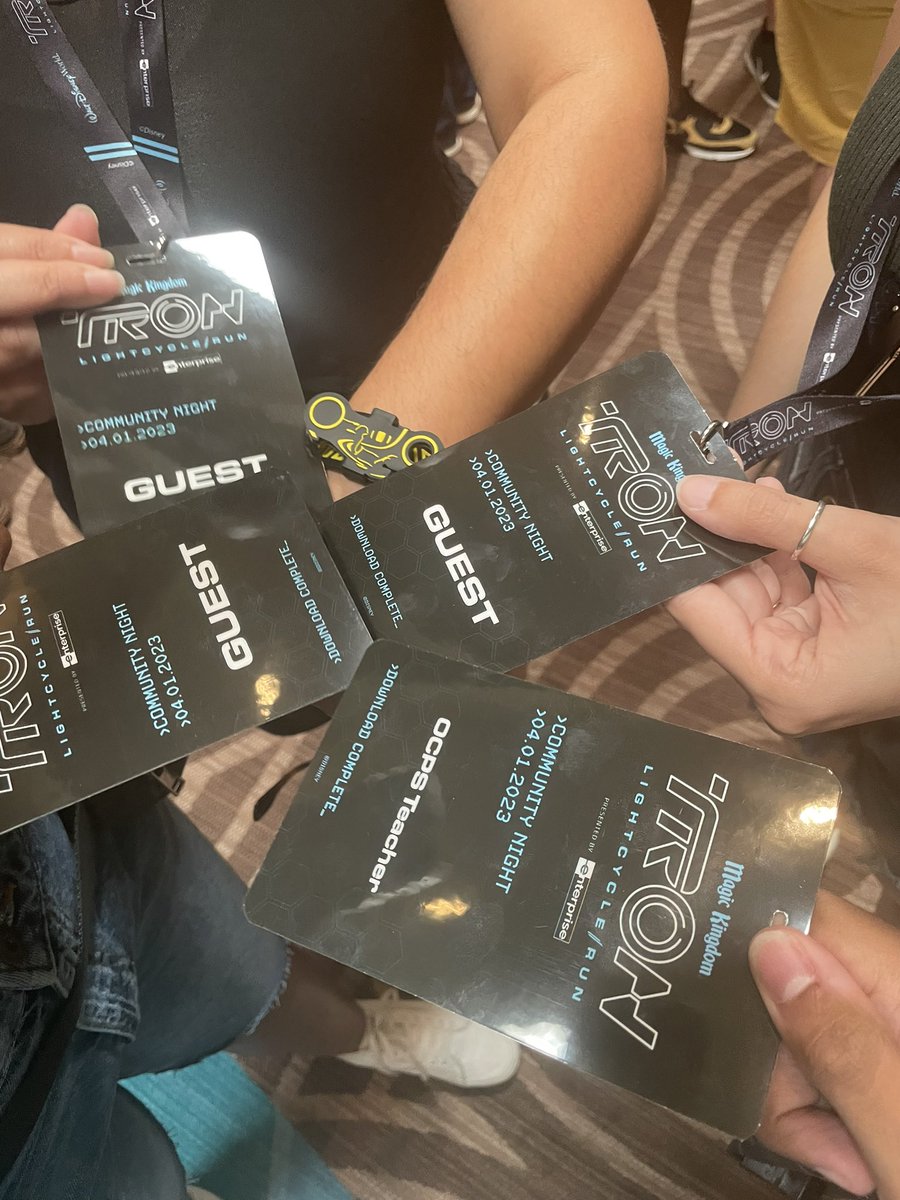 mrRodriguez2FL's tweet photo. Thank you @WaltDisneyWorld for the invitation!! 

#Tron @OCPSnews https://t.co/NljFcEuqz0