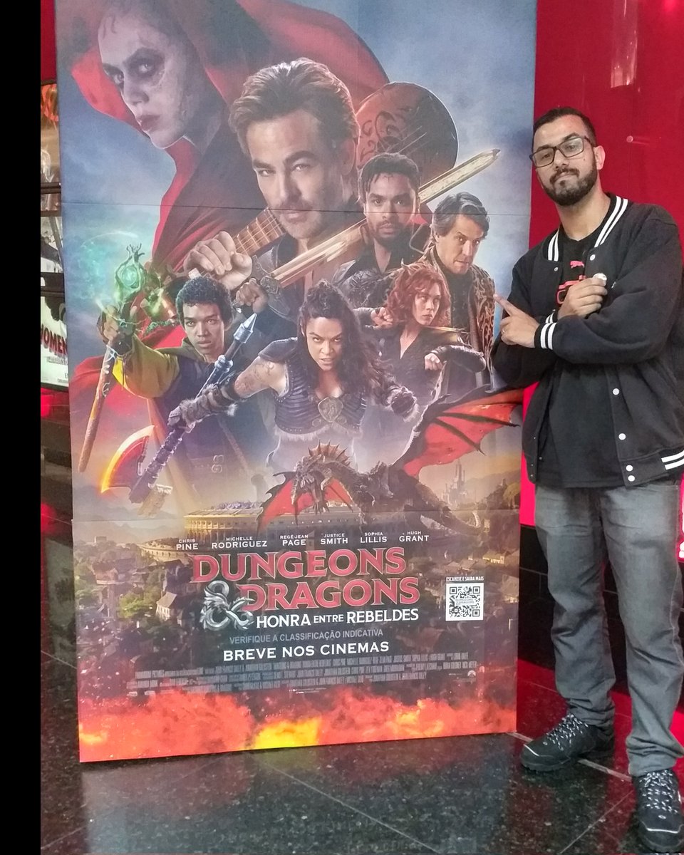 Flavio_Filippo's tweet photo. #DungeonsAndDragonsMovie    é o triunfo de uma campanha repleta da mistura perfeita de ação, comédia, emoção e nerdice.

Filme estreia dia 13 de Abril nos cinemas. https://t.co/F97QxBBXWY