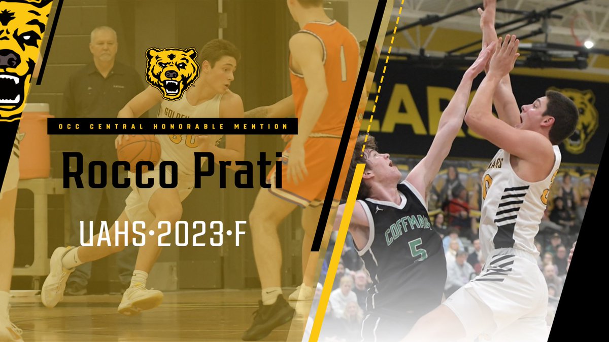 uahsmensbball's tweet photo. ICYMI: ‘23 F Rocco Prati was named Honorable Mention All-OCC for this past season. Congrats, Roc! https://t.co/LEsxsfas9x