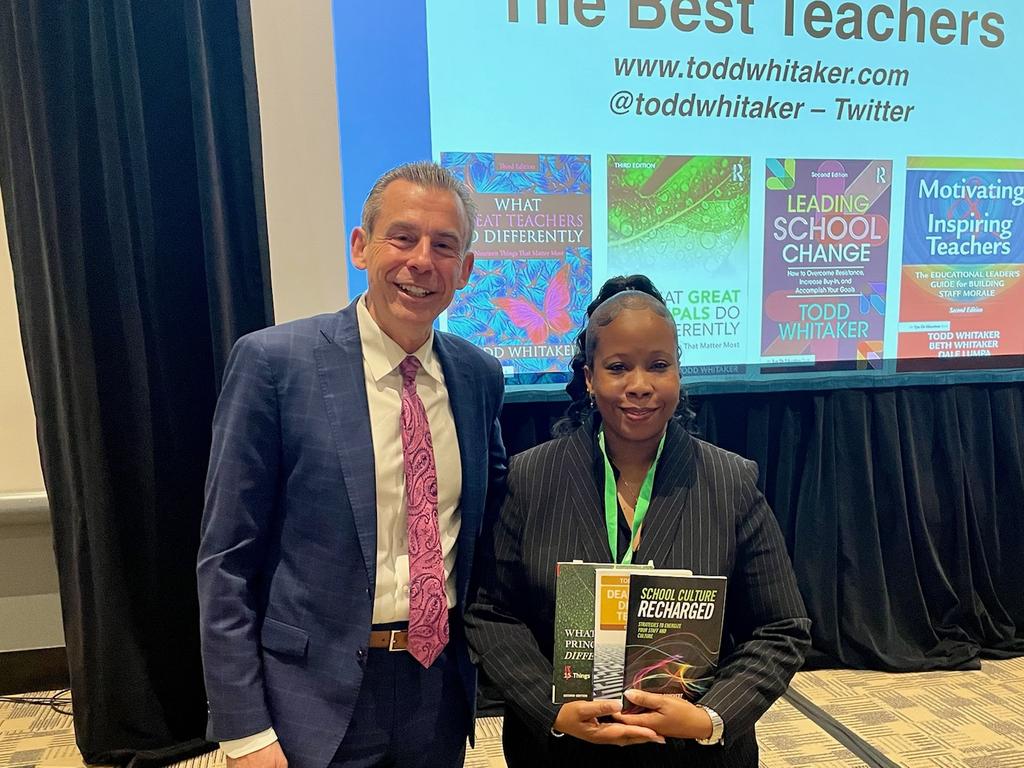 ASCD23 - 'How to Help All Teachers Become Like The Best Teachers' by Todd Whitaker.  What a great day of learning!  @ToddWhitaker #ASCD23 #ASCD2023 #ASCDAnnualConference