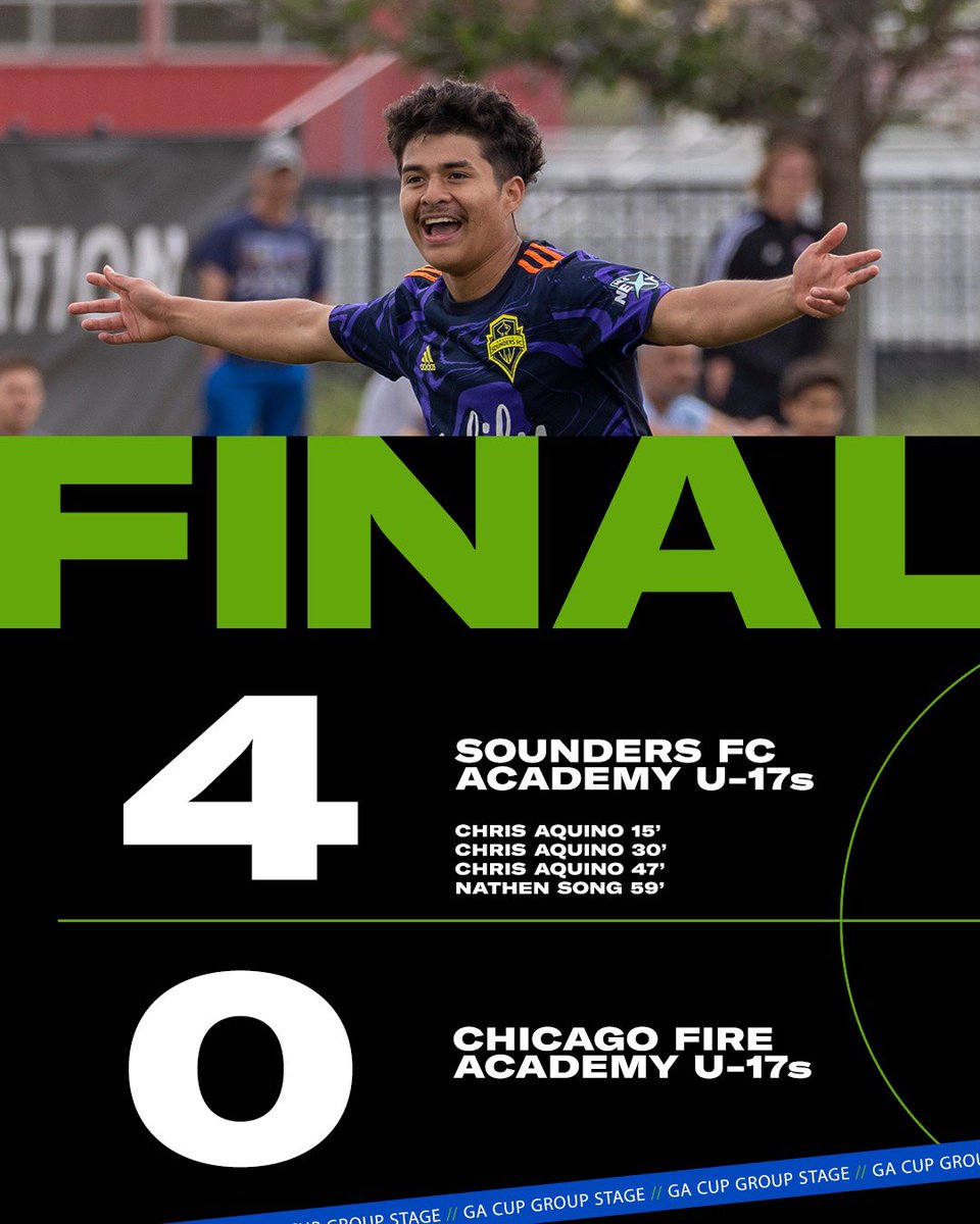 Goals on Goals 😮‍💨

Chris Aquino nets a hat trick in the U-17s win over Chicago Fire! 💪