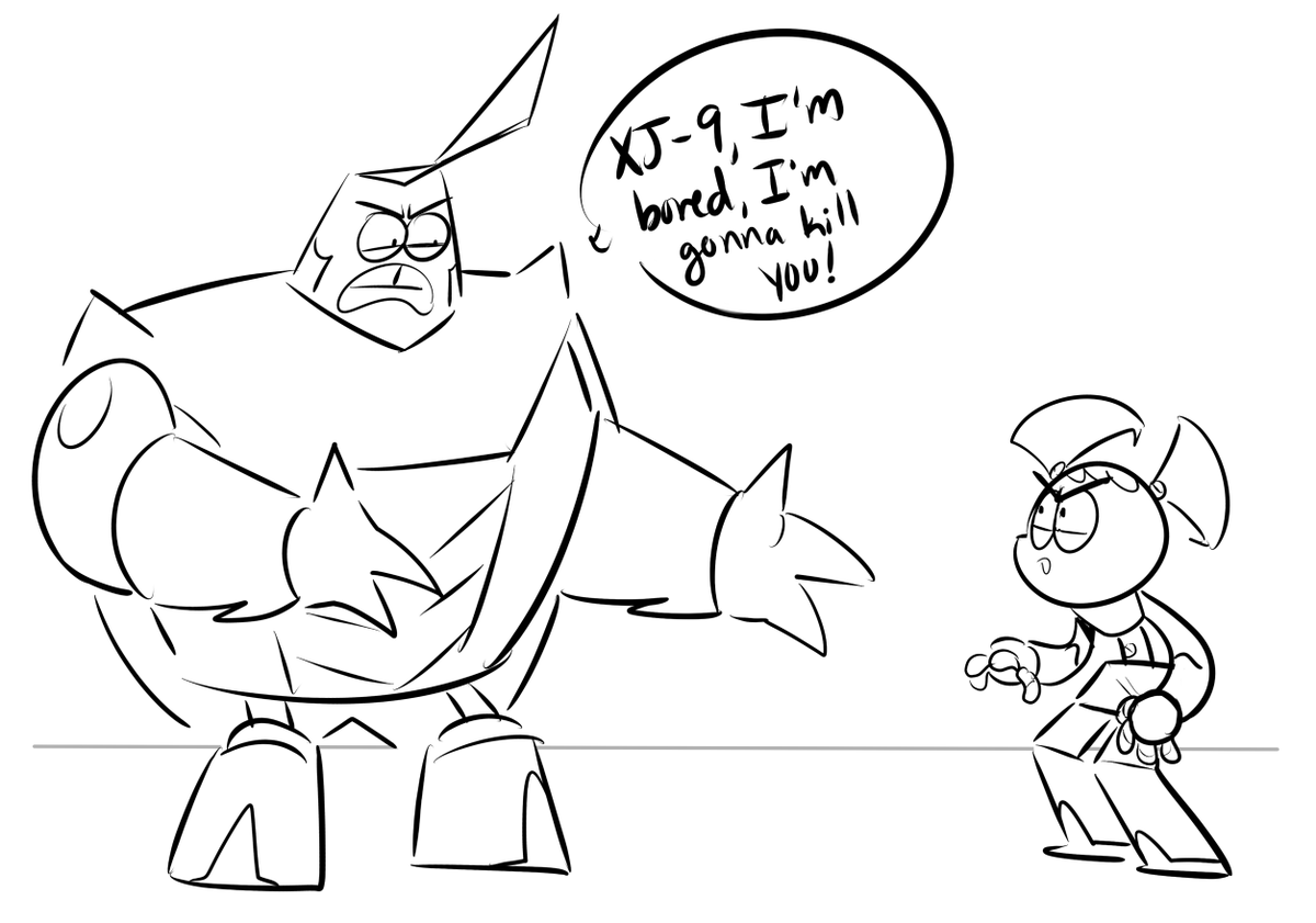 Doodles for Smytus Fanbase takeover day.

#mlaatr #mylifeasateenagerobot #artist #sketch 