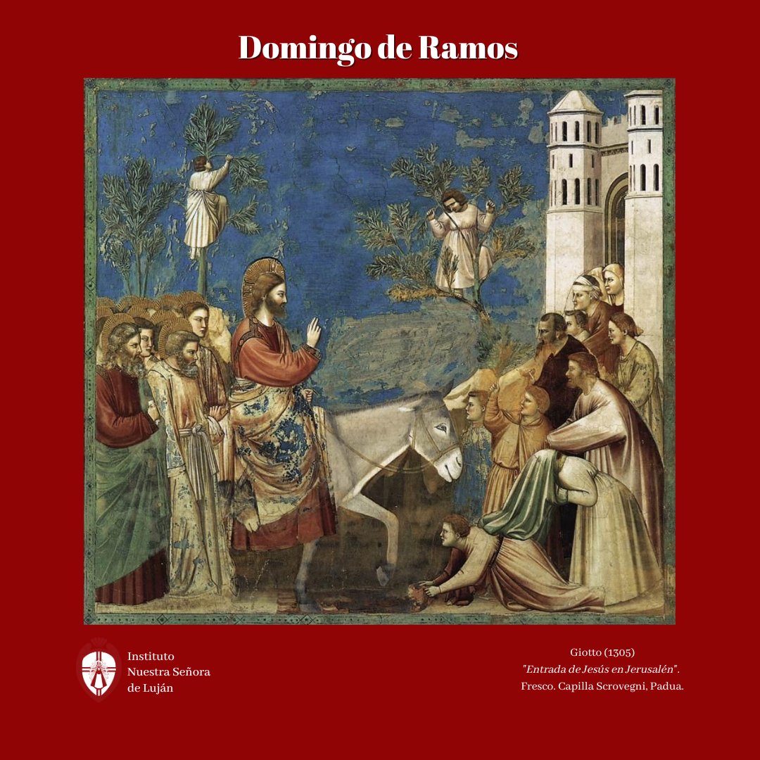 TwitLujan's tweet photo. Buen domingo! Hoy inicia la Semana Santa con el Domingo de Ramos. Se conmemora la entrada triunfal de Jesús en Jerusalén. También en este día 2 de Abril, rendimos homenaje a los Veteranos y Caídos en la guerra de Malvinas. https://t.co/hgLaxIc08b