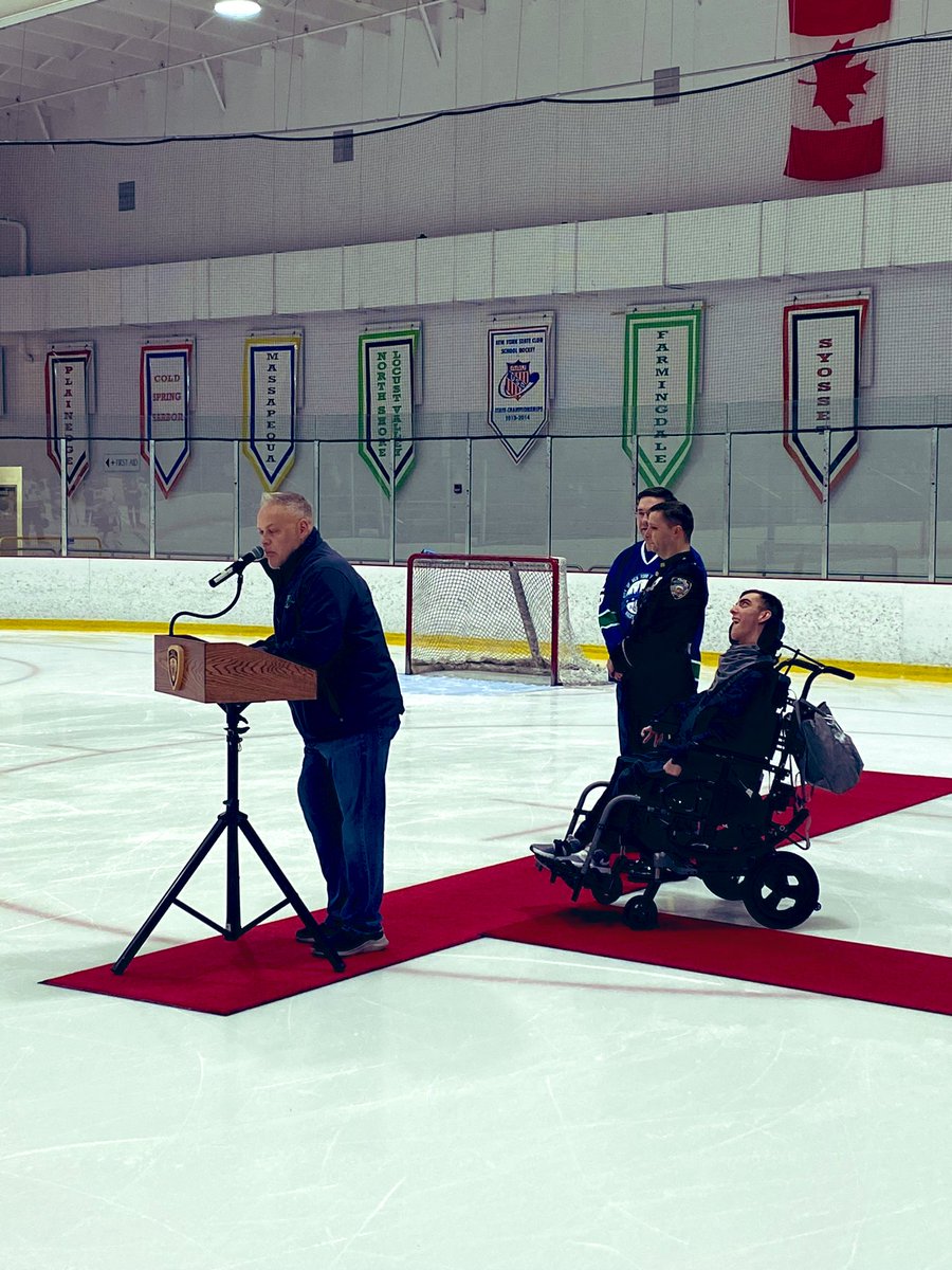 NYPD Ceremonial Unit on Twitter "The awoccf held a charity hockey