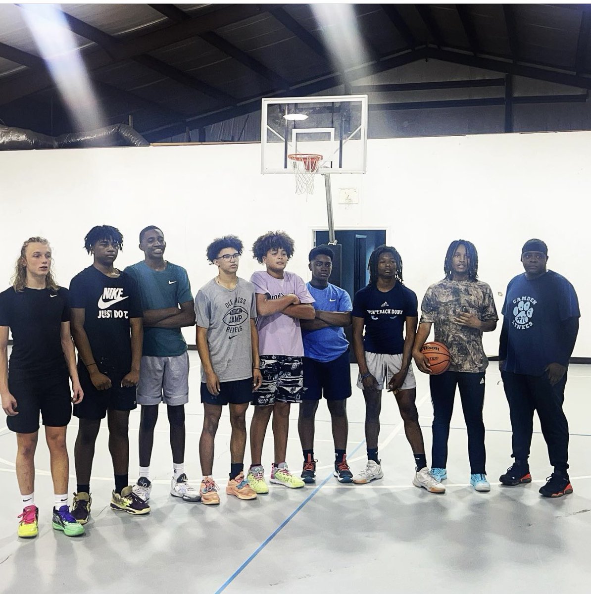 Just a little Saturday training action⛹️‍♂️⛹🏾🏀
