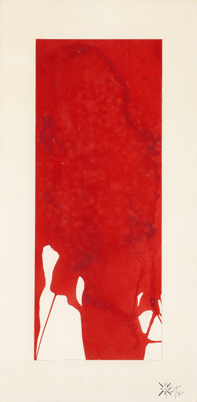 Monochrome Red Untitled, 1957 #yvesklein #minimalism wikiart.org/en/yves-klein/…