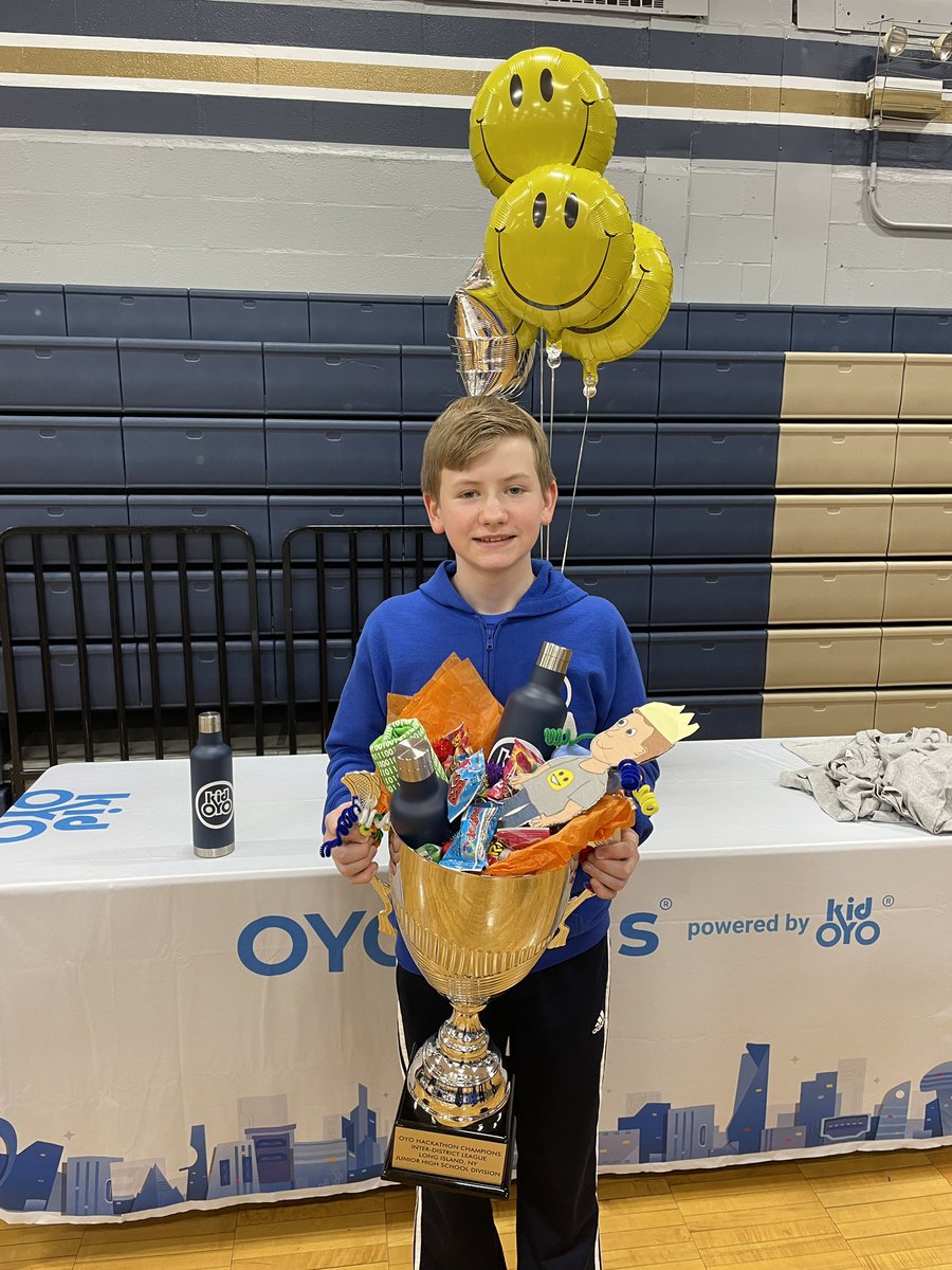 FerraraCodes's tweet photo. The captain @TheCodingKid led the troops to victory at #codeconquest23! Our resident Python expert was essential this year to making sure days of strategizing were implemented on Friday. Also have you heard he hosts a podcast? Awesome job Andrew! #tsarp @kid_OYO @HPS_Eagles https://t.co/vEsOSsZdD2