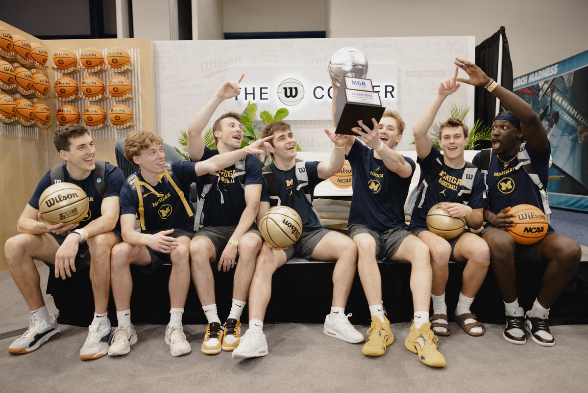 WilsonBasktball's tweet photo. Shoutout to @UmichBballMGRs winning the 2023 @ManagerGames_ championship! https://t.co/GFFN2UopuC