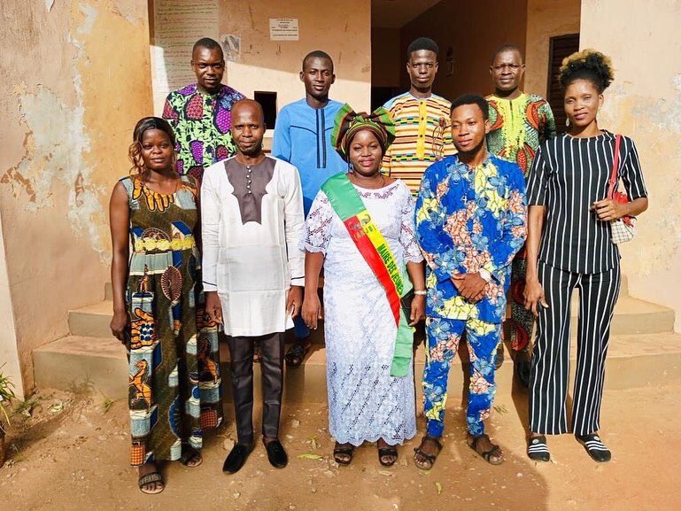 AugustinTALON's tweet photo. J’ai assisté cet après-midi à l’installation des nouveaux membres de la mairie des Jeunes de #Kpomassè à ma qualité de Coordonnateur départemental des mairies des jeunes de l’Atlantique ✊🏿
#AMJB un Jour AMJB pour toujours🥰
#agmb12 @EnabelauBenin #wasexo @Abpf_ippf @BougeOuidah https://t.co/ZeVzAWc7K4