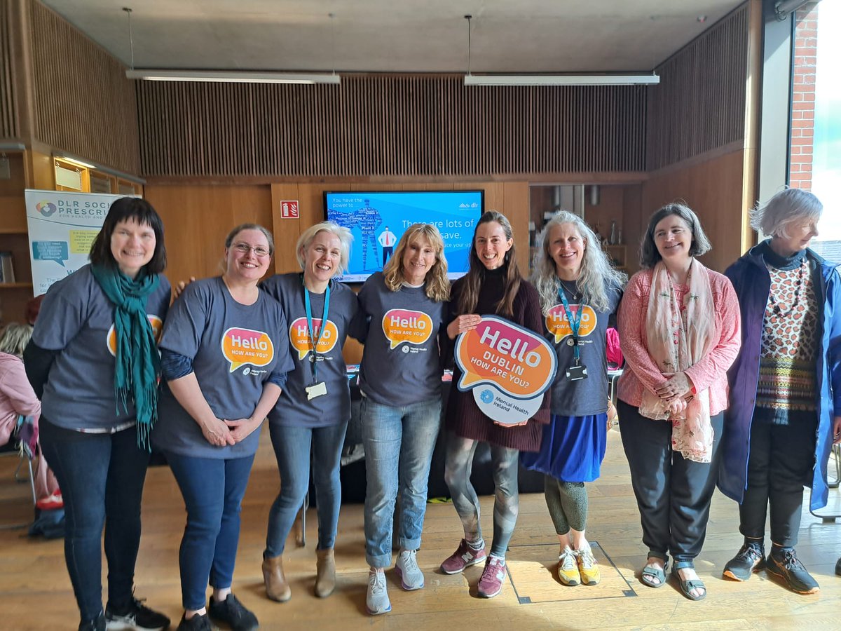 AgeFriendlydlr's tweet photo. We had a great day at #HelloHowRU Dún Laoghaire+many thanks to all who came+for the walk, chats, tour, somatic therapy+Tea! @MentalHealthIrl @SSP_DLR @dlrSportsTeam @DLR_Libraries @dlrArts @HealingYogaDub @AgeFriendlydlr
See @DLRPPN @SSP_DLR EZines for upcoming activities in dlr https://t.co/BWj0yxswin
