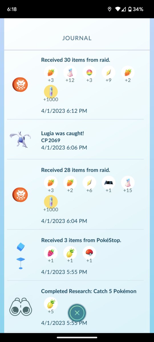 DanceswithGIFS's tweet photo. @NianticHelp I got kicked out of two remote raids before I was able to try to catch a legendary Lugia. One before the battle ended. The second after the Lugia fainted. https://t.co/MRlEvJYyQl
