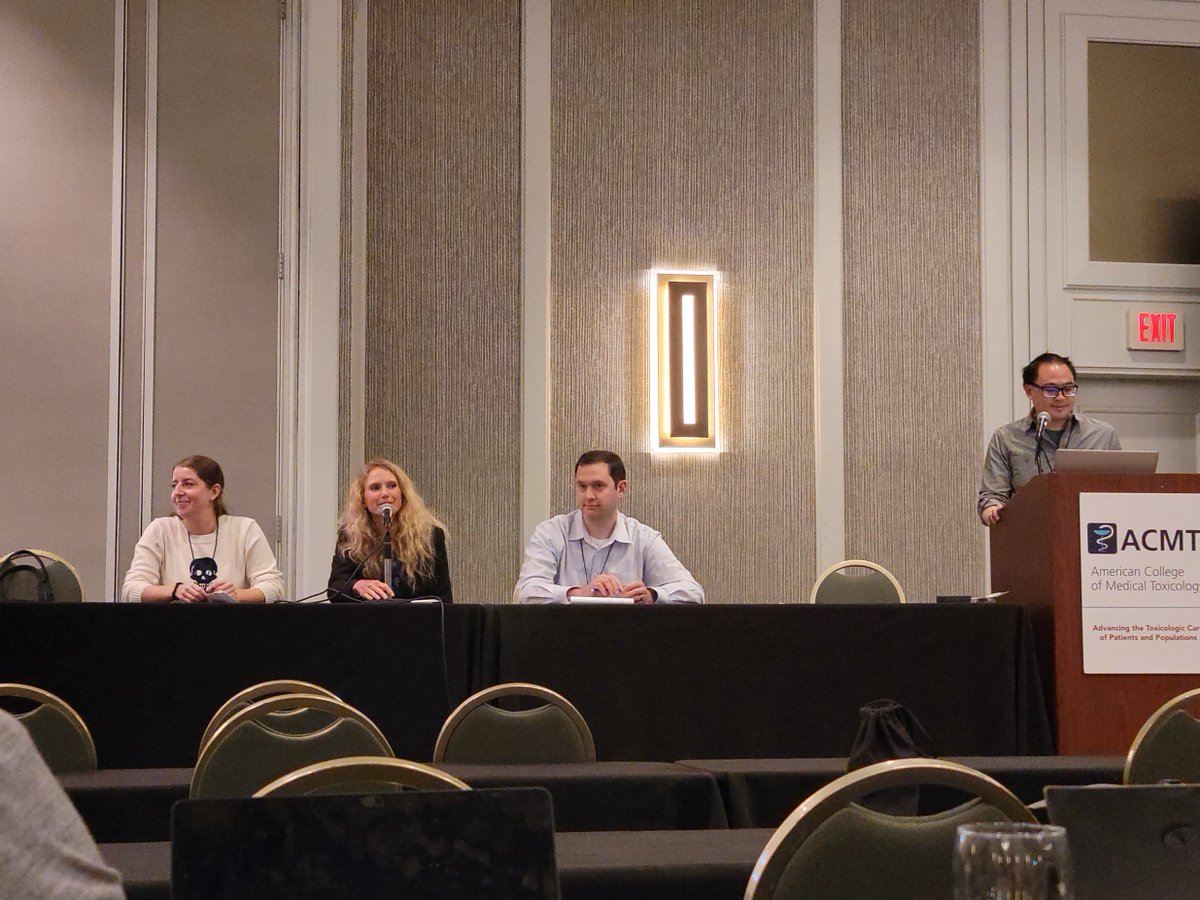DallasTXTox's tweet photo. We are proud to have trained Dr. Mary Billington, a shark at the #ACMT2023 Shark Tank! Not only does she have strong research intuitions, she has the moral strength to resist potato chip bribes! @UTSW_EM #nobribes https://t.co/L9wTsiJqWi