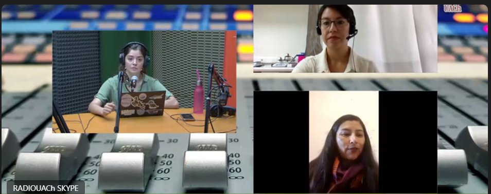 OWSD Chile (@owsd_cl) on Twitter photo 📆El 31 marzo se estrenó el 1er episodio de CientíficaMente: Ciencia con mirada femenina👩🔬 <a href="/cynthiajaraf/">Cynthia Jara</a> entrevistó a miembros de OWSD Chile <a href="/AleJTroncoso/">Alejandra Troncoso</a> y <a href="/KarinAlbornoz3/">Karin Albornoz</a>
Se vienen + episodios! Si quieres ser parte, visita docs.google.com/forms/d/1UW47-…
<a href="/OwsdSecretariat/">Org. for Women in Science for the Developing World</a>
#WomenInSTEM 📆El 31 marzo se estrenó el 1er episodio de CientíficaMente: Ciencia con mirada femenina👩🔬 <a href="/cynthiajaraf/">Cynthia Jara</a> entrevistó a miembros de OWSD Chile <a href="/AleJTroncoso/">Alejandra Troncoso</a> y <a href="/KarinAlbornoz3/">Karin Albornoz</a>
Se vienen + episodios! Si quieres ser parte, visita docs.google.com/forms/d/1UW47-…
<a href="/OwsdSecretariat/">Org. for Women in Science for the Developing World</a>
#WomenInSTEM