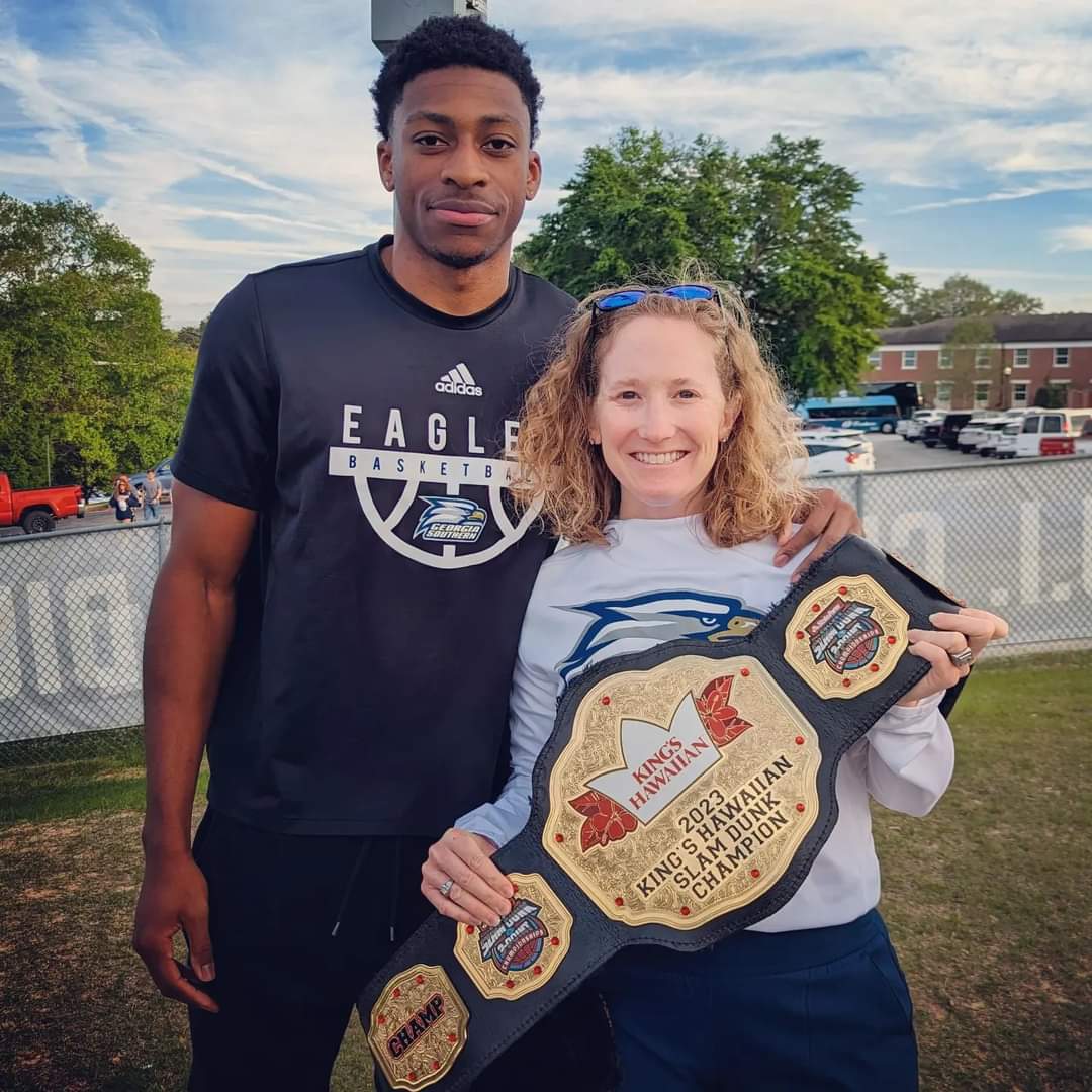 💙🦅🏀⬆️🏆 @CollegeSLAM @KTBrown305 #HailSouthern #GATA