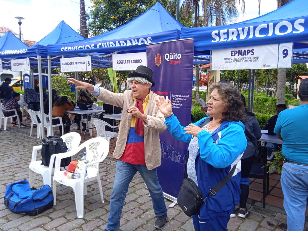 Ferias de seguridad prevenidos frente a Fenómenos Naturales...desde Alangasi #SeguridadCiudadana #RCDE #Teatro #UnidasPodemos #humor
