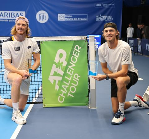 Not_Esportivas's tweet photo. ATP Challenger!
Parabéns aos duplistas campeões, os australianos @MaxPurcell98  e o seu compatriota Jason Taylor conquistaram o @ATPChallenger de @PlayinLille  na França 
#ATPChallenger #tennis #FFT #playinchallenger #Lille #MaxPurcell #JasonTaylor https://t.co/4jubXyaIw5