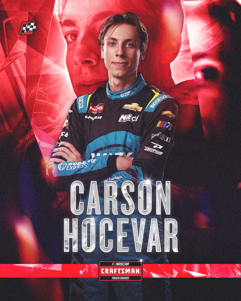 NASCAR_Trucks's tweet image. OFFICIAL: @CarsonHocevar was the leader at the time of caution and is the winner at @TXMotorSpeedway.