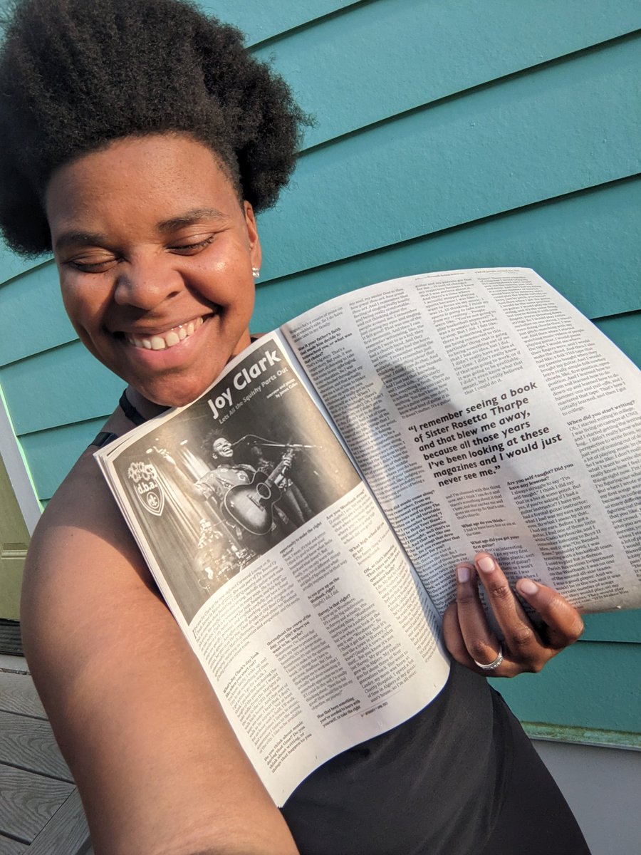 Holding my feature in <a href="/antigravitymag/">ANTIGRAVITY Magazine</a> by <a href="/AccidentalCajun/">James Cullen</a> -- Thank you for highlighting my journey and work! 
#neworleansmusic #joyismusic