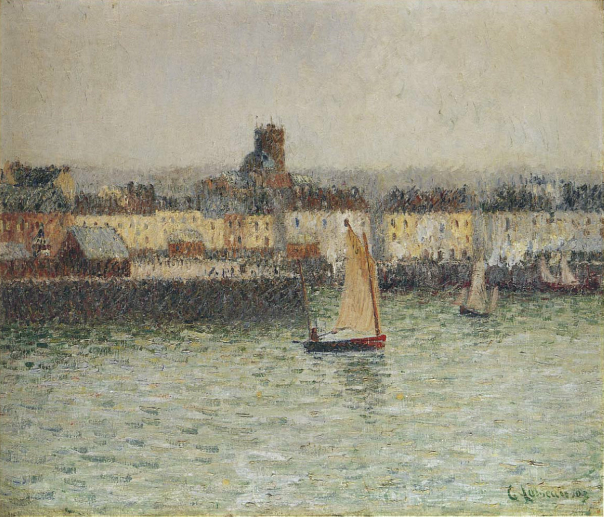 Port of Dieppe, 1903 #gustaveloiseau #postimpressionism wikiart.org/en/gustave-loi…