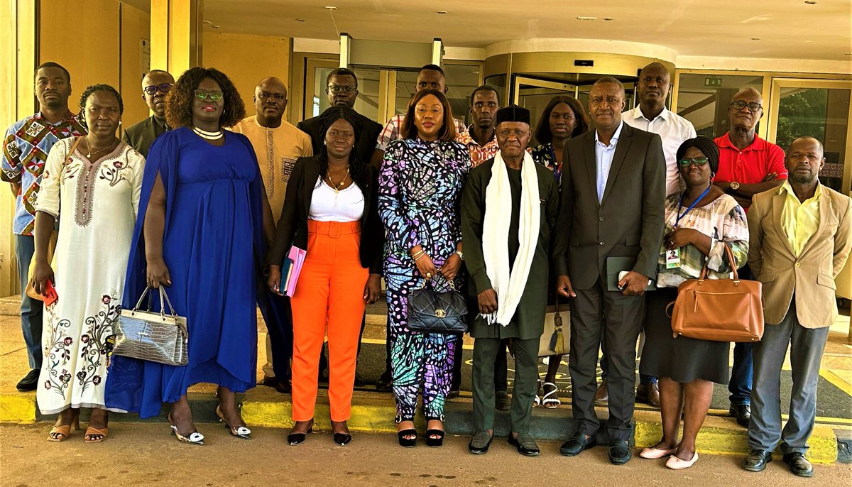 Meeting with Mrs Cristina S. Pedreira, Head of ECOWAS Nat. Cell in Guiné-Bissau, and the National Early Warning (EW) Centre, to discuss measures in order to bring to scale the EW Centre &amp; implement  interventions under the ECOWAS FRSD to enhance resilience among women &amp; youth.