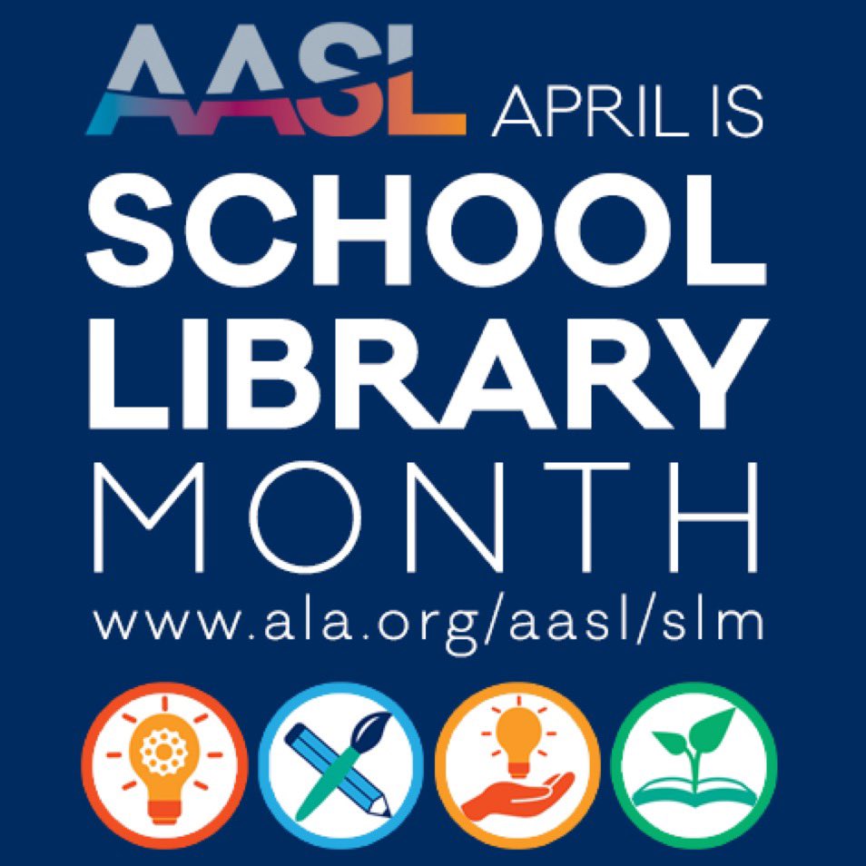 LHS Library is excited  to welcome School Library Month! We can’t wait to begin the celebration after the break! #lex1literacy