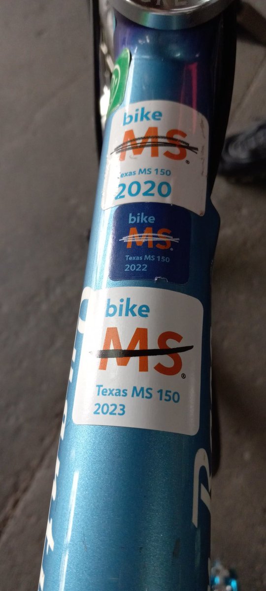 rgonza1970's tweet photo. MS150 ready bike inspected and passed thanks @EaDoBikeCo https://t.co/kFOLP3UsHv